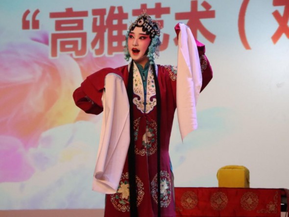 2020年省級政府購買“高雅藝術(shù)(戲曲)進(jìn)校園”公益演出活動在隴南師范高等?？茖W(xué)校拉開帷幕